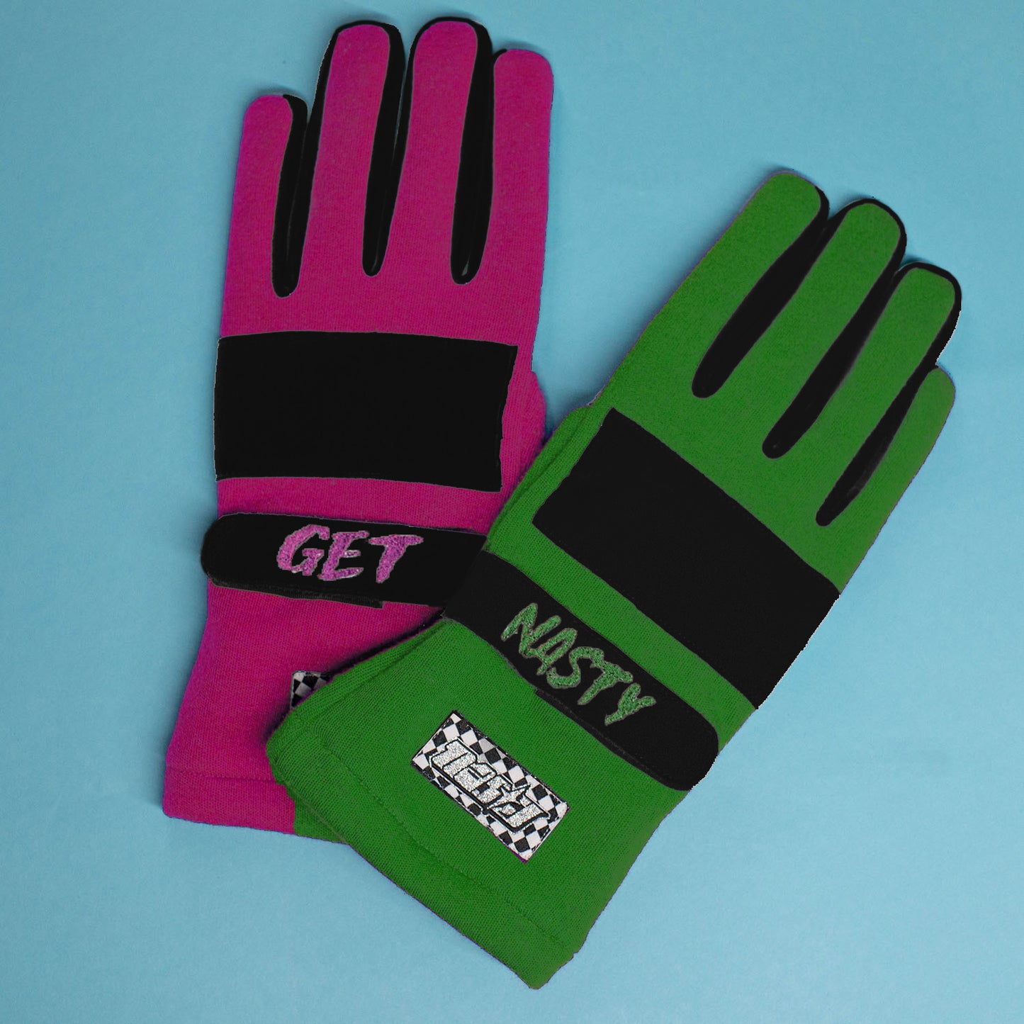 Pink & Green - M